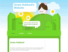 Tablet Screenshot of anaishubbard.com